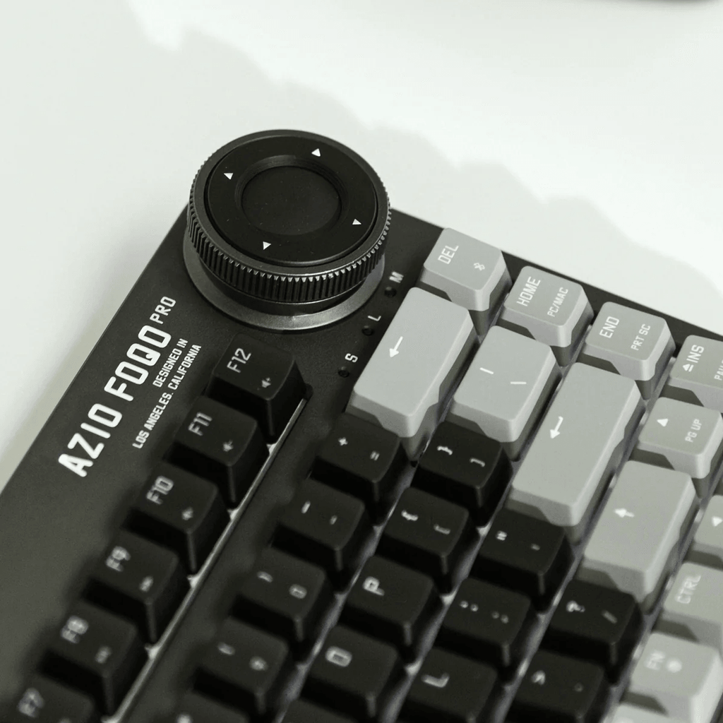 AZIO FOQO Keyboard Pro Wireless Hot-Swappable Grey Dark | SuperOffice