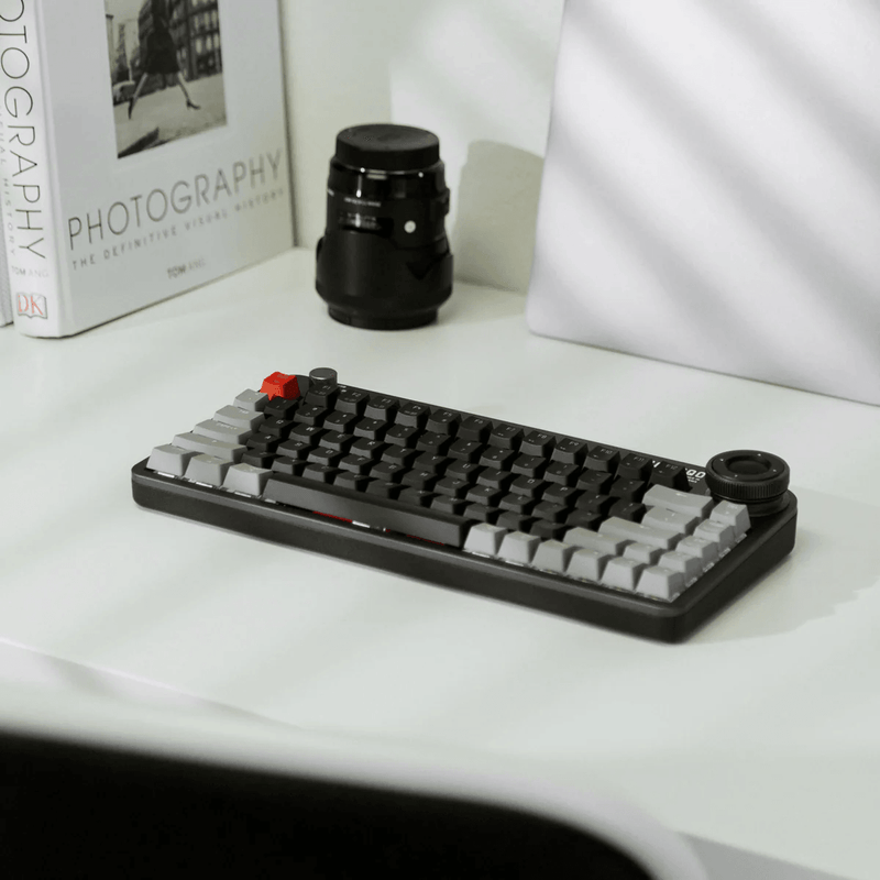 AZIO FOQO Mechanical TKL Keyboard Pro Wireless Hot-Swappable RGB Space Grey Dark FQ2101 - SuperOffice