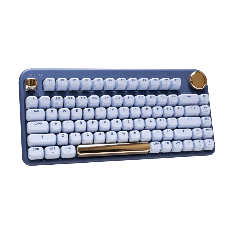 AZIO IZO Mechanical TKL Keyboard Wireless Blue | SuperOffice