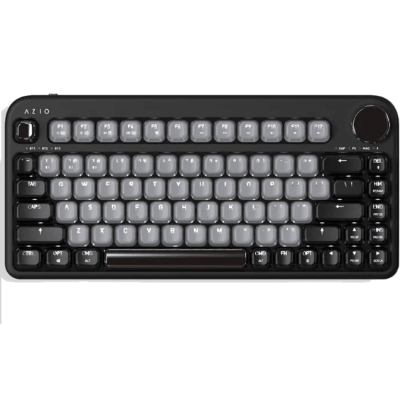 AZIO IZO Mechanical TKL Keyboard Wireless Series 2 Black Willow IK404 - SuperOffice