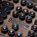 Azio Retro Classic Wired Keyboard Full Size Typewriter Style Elwood MK-RETRO-W-01-US - SuperOffice