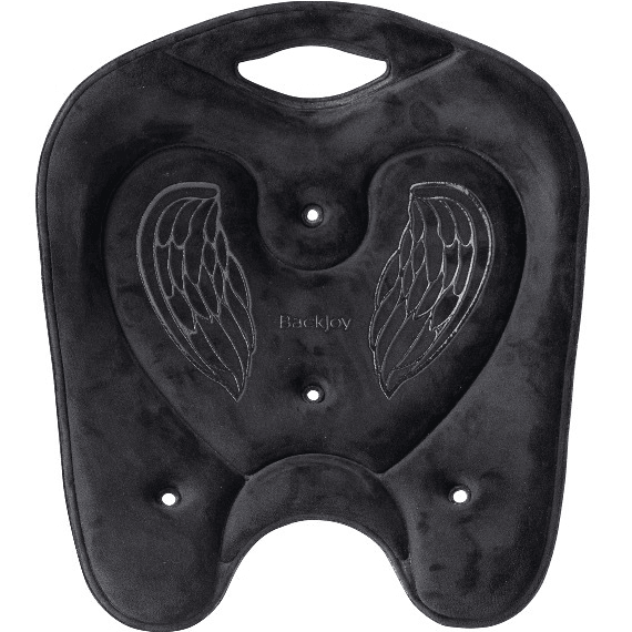 BackJoy SitSmart Posture Core Angel Lux UpRight Ergonomic Back Seating Correction Black BJSAL001 - SuperOffice