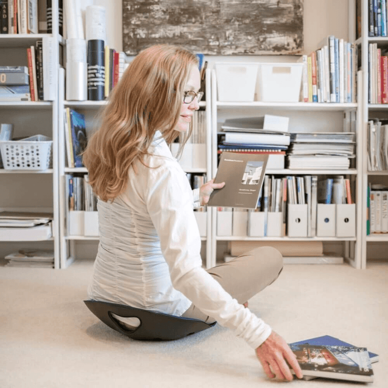 BackJoy SitSmart Posture Core Lux UpRight Ergonomic Back Seating Correction Black BJLUX001 - SuperOffice