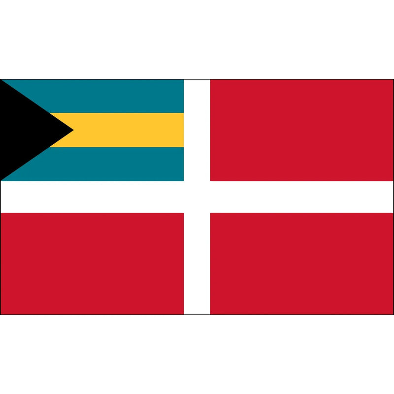 Bahamas Maritime Flag 90cmx150cm 110D Wrap Knitted Polyester Premium BAHMARCIVFLAG - SuperOffice