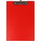 Bantex Clipboard A4 Red 100550083 - SuperOffice