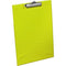 Bantex Clipfolder A4 Lime 100851710 - SuperOffice