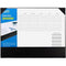 Bantex Desk Writing Pad With Weekly Calendar 450x590mm Black 100401048 - SuperOffice