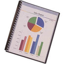 Bantex Display Book Clear Cover 20 Pocket A4 Black 100852649 - SuperOffice