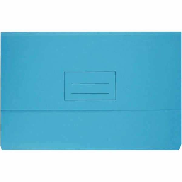Bantex Document Wallet 230Gsm Foolscap Light Blue 100851691 - SuperOffice