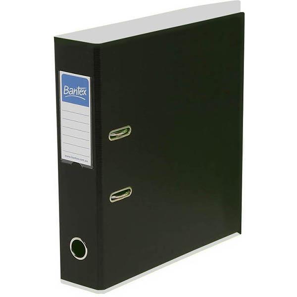 Bantex Duet Lever Arch File 70Mm A4 Black And White 100853809 - SuperOffice