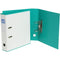 Bantex Duet Lever Arch File 70Mm A4 White And Turquoise 100851787 - SuperOffice