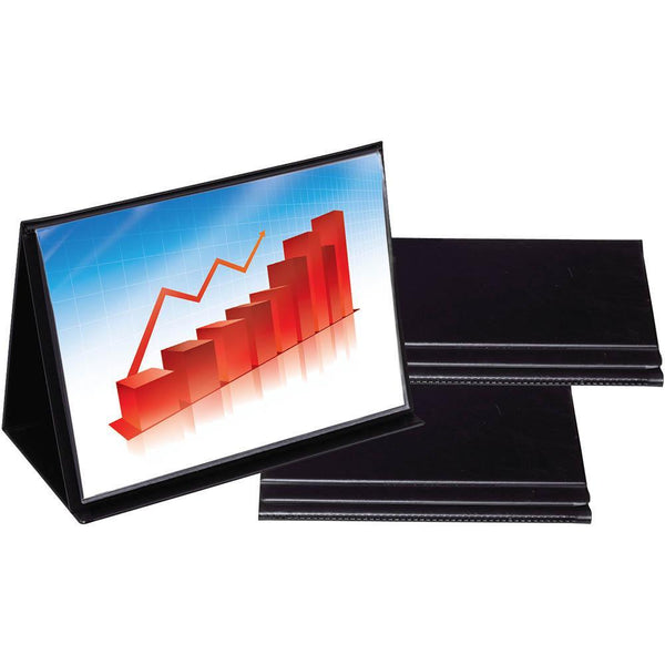 Bantex Easel Display Book Landscape 20 Pocket A4 Black 100851684 - SuperOffice