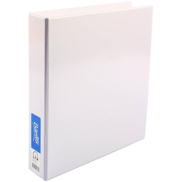 Bantex Half Insert Lever Arch File 50Mm A4 White 100851657 - SuperOffice