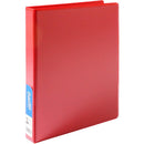 Bantex Insert Ring Binder 2D 25Mm A4 Red 100851566 - SuperOffice