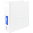 Bantex Insert Ring Binder 2D 50mm A5 White Folder Pack 3 100851560 (3 Pack) - SuperOffice