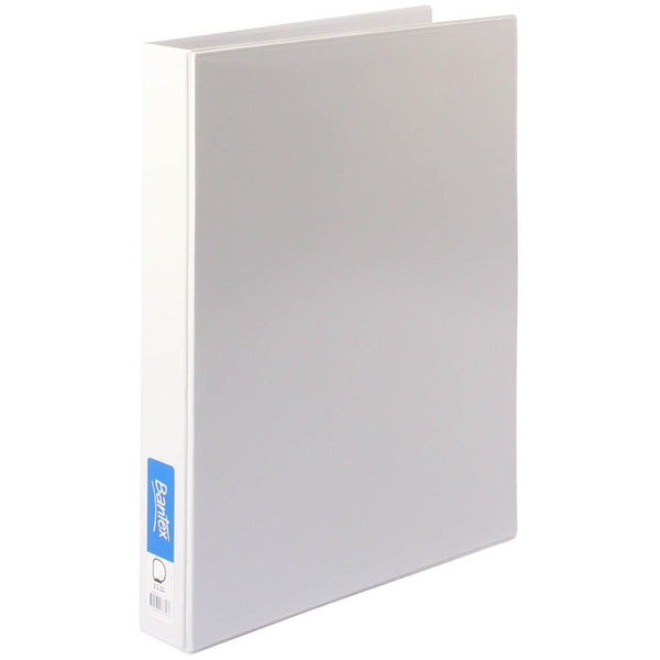 Bantex Insert Ring Binder 4D 38Mm A3 White 100851660 - SuperOffice