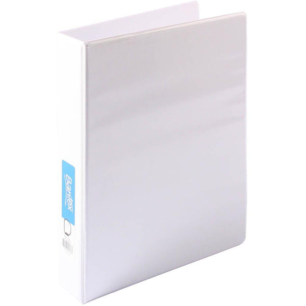 Bantex Insert Ring Binder 4D 38Mm A4 White 100851602 - SuperOffice