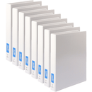 Bantex Insert Ring Binder Folder 2D 38mm A3 White Upright Portrait Pack 8 100851658 (Box 8) - SuperOffice