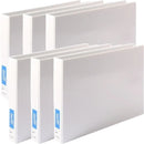 Bantex Insert Ring Binder Folder Landscape 2D 38mm A3 White 6 Pack 100851664 (6 Pack) - SuperOffice