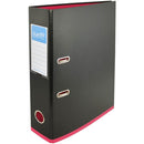 Bantex Lever Arch File 70Mm A4 2 Tone Black And Pink 100851500 - SuperOffice