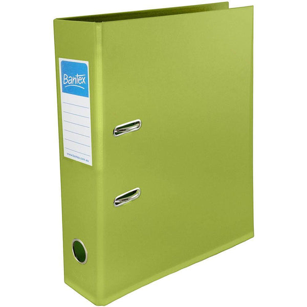 Bantex Lever Arch File 70Mm A4 Olive Green 100851493 - SuperOffice