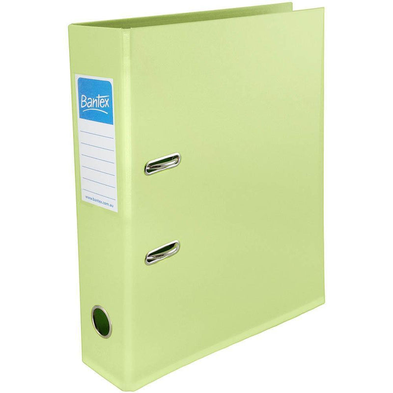 Bantex Lever Arch File 70Mm A4 Pistachio 100851511 - SuperOffice