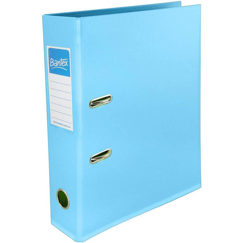 Bantex Lever Arch File 70Mm A4 Sky Blue 100851489 - SuperOffice