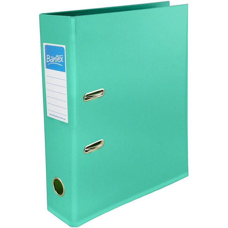 Bantex Lever Arch File 70Mm A4 Turquoise 100400742 - SuperOffice