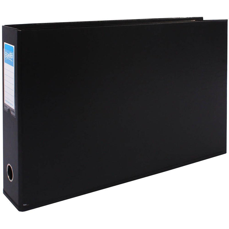 Bantex Lever Arch File Folder Landscape 65mm A3 Black 100851533 - SuperOffice