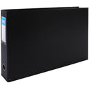 Bantex Lever Arch File Folder Landscape 65mm A3 Black 4 Pack Bulk 100851533 (4 Pack) - SuperOffice