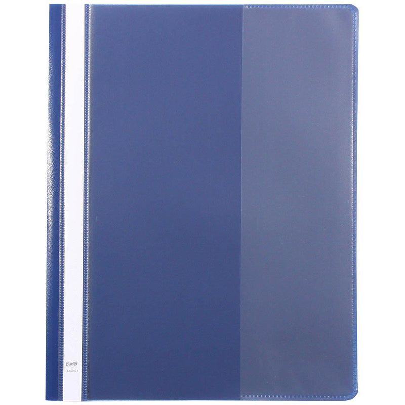 Bantex Managers Flat File A4 Blue 100400660 - SuperOffice