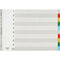 Bantex Pp Index Divider 1-10 Tab Landscape A3 Coloured 400135583 - SuperOffice