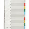 Bantex Pp Index Divider 1-10 Tab Portrait A3 Coloured 400135581 - SuperOffice