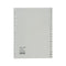 Bantex Pp Index Divider A-Z A4 Grey 100855049 - SuperOffice