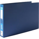 Bantex Pp Ring Binder Landscape 2D 38Mm A3 Blue 100851424 - SuperOffice