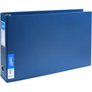 Bantex Pp Ring Binder Landscape 4D 65Mm A3 Blue 100851530 - SuperOffice