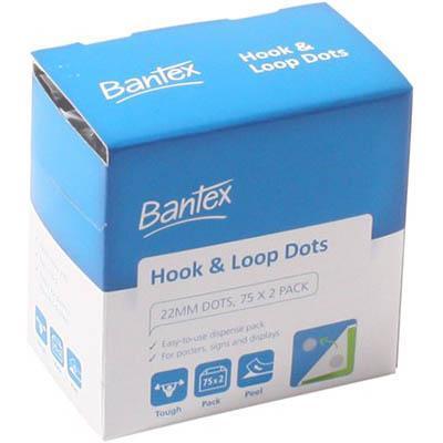Bantex Spots Hook And Loop 22Mm X 1.8M 100851736 - SuperOffice