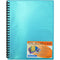 Beautone Cool Frost Display Book Refillable 20 Pocket A4 Blue 100851931 - SuperOffice