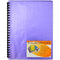 Beautone Cool Frost Display Book Refillable 20 Pocket A4 Purple 100851938 - SuperOffice