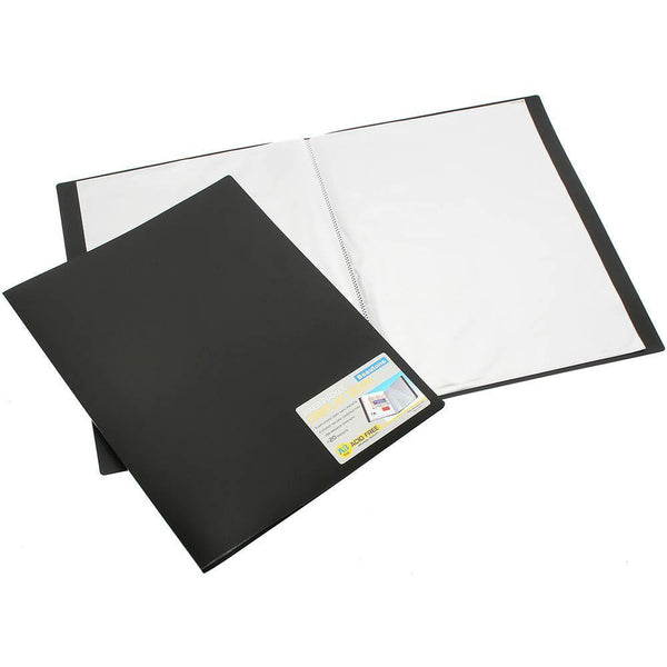 Beautone Display Book Fixed 20 Pocket A3 Black 100851810 - SuperOffice