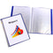 Beautone Display Book Fixed 40 Pocket A4 Blue 100851916 - SuperOffice
