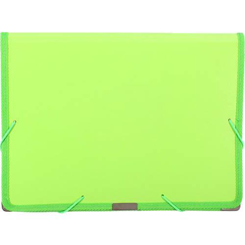 Beautone Pocket File Landscape A4 Green 100851870 - SuperOffice