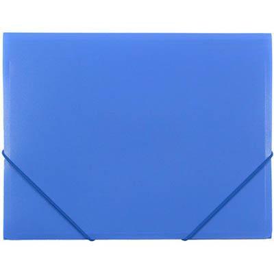 Beautone Tropical Document Wallet A4 Blueberry 100851861 - SuperOffice