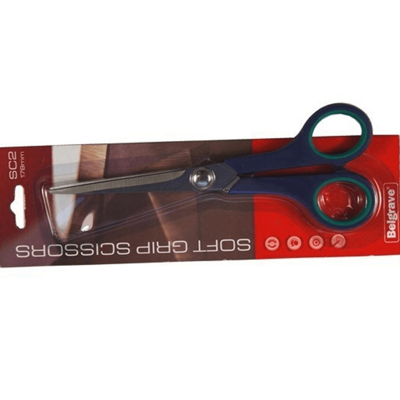 Belgrave Soft Grip Scissors 178mm 100851987 - SuperOffice