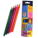 Belgrave Triangular Jumbo Coloured Pencil Assorted Pack 12 100851947 - SuperOffice