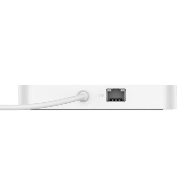 Belkin USB-C 6-in-1 Multiport Hub Adapter with Mount USB SD Card Ethernet Internet INC011BTWH - SuperOffice