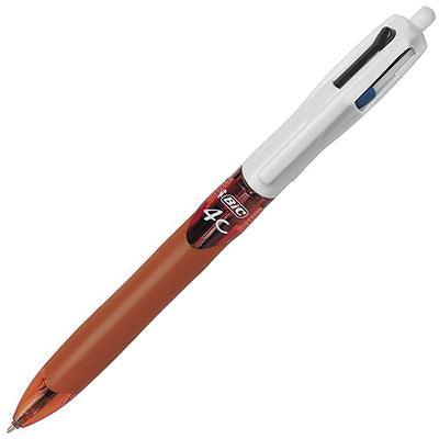Bic 4 Colour Grip Retractable Ballpoint Pen Fine 954301 - SuperOffice