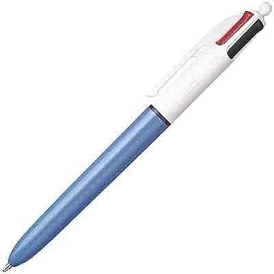 Bic 4 Colour Retractable Ballpoint Pen Medium Black/Blue/Red/Green 954350 - SuperOffice