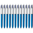 Bic 4 Colour Retractable Ballpoint Pen Medium NIB Box 12 954317 (Box 12) - SuperOffice