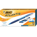 Bic Atlantis Original Retractable Ballpoint Pen Blue Medium Box 12 9540171 (Box 12) - SuperOffice